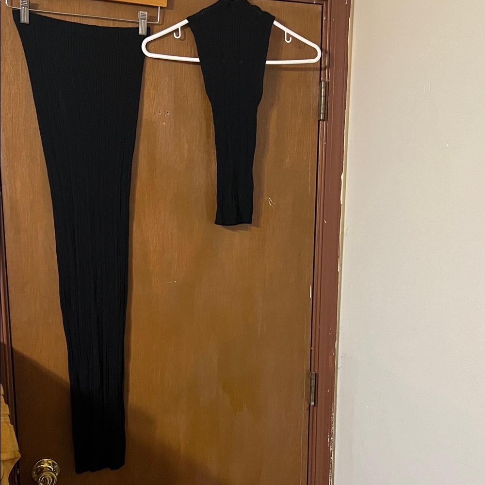 PrettyLittleThing Black A-Line Skirt